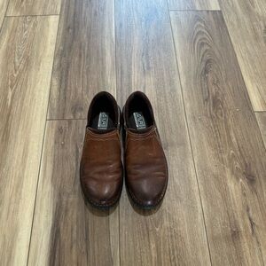 Ariat Womens Loden loafers Brown Leather Slip-On Shoes size 7.5B